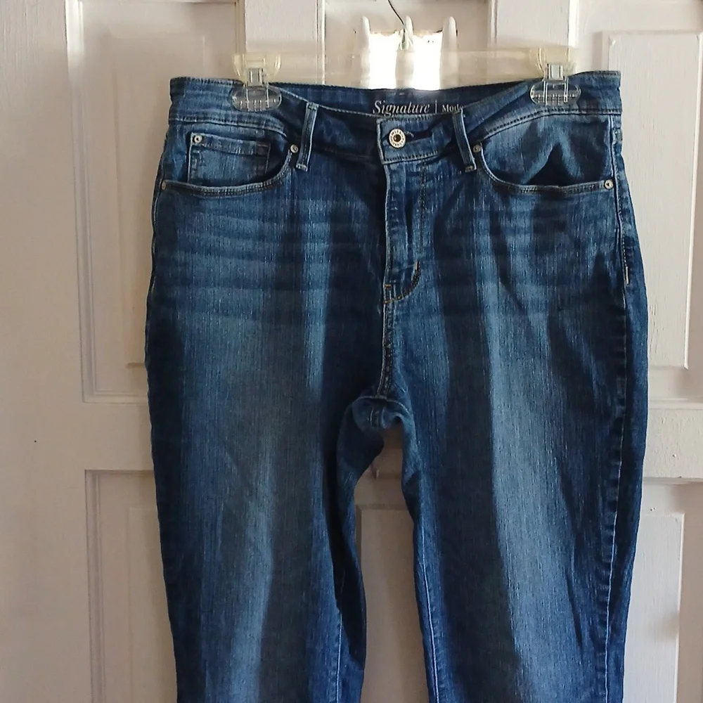 Levi's Blue Boot Cut Jeans Classic Denim Style - Picture 4 of 9